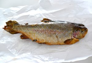 hobnobmag smoked trout from store