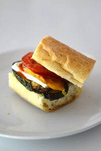 HOBNOBMAG Grilled Vegetable Creative Sandwich