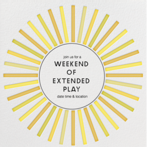 invitation to summer weekend getaway Invitation Lure guests to your fun-filled weekend getaway