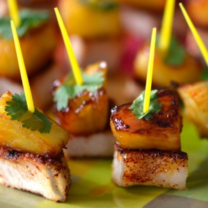 Modern Latin Party Food: Chili-Infused Pork & Rum Pineapple