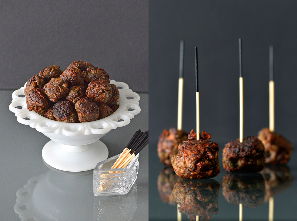hobnobmag Meatball for Vegetarians: Mushroom Lentil Balls