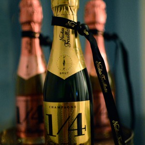 hobnobmag mini champagne bottles nicolas feuillatte