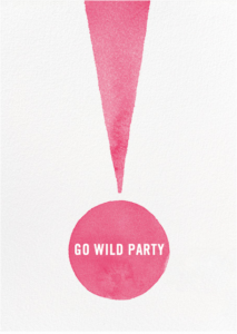 invitation to Go Wild Invitation Get Guests Ready to Go Wild