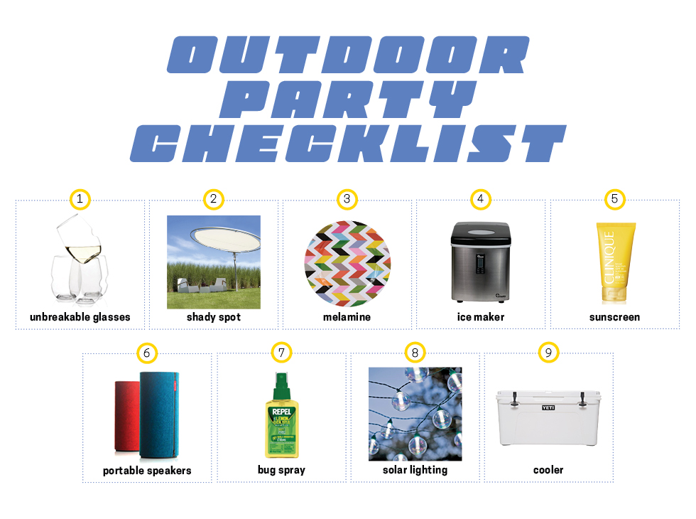 Swim Party Checklist and Backyard Party Planning Tips - Bless'er House