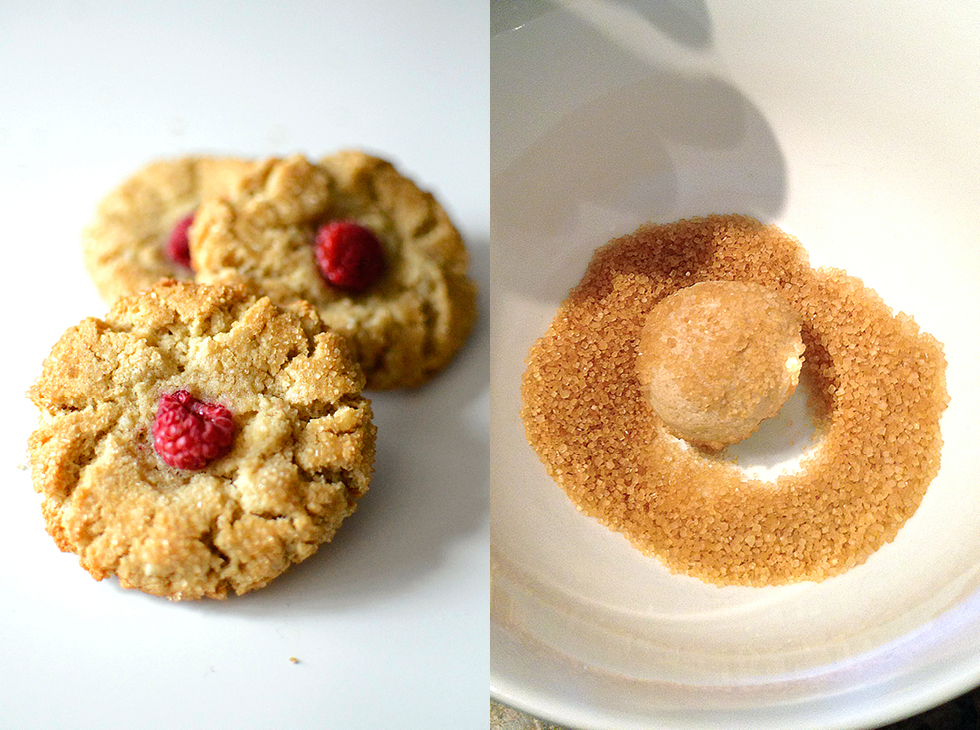 HOBNOBMAG Healthier Cookies for Your Summer Party: Chewy Coconut Raspberry Macadamia