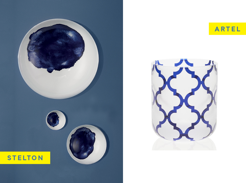 HOBNOBMAG Home Accessories for Summer in blue
