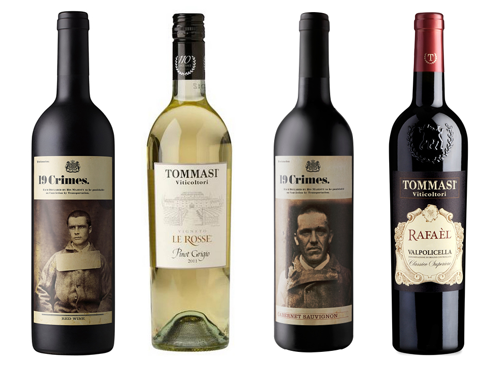 HOBNOBMAG summer wine tasting 19 Crimes and Tomasi Italian