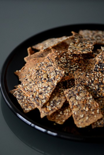 hobnobmag recipe Grain-Free Crackers Paleo