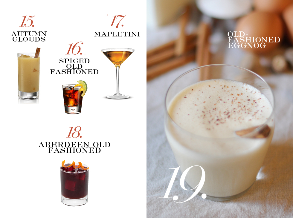 HOBNOBMAG Holiday Drinking Guide 23 Recipes