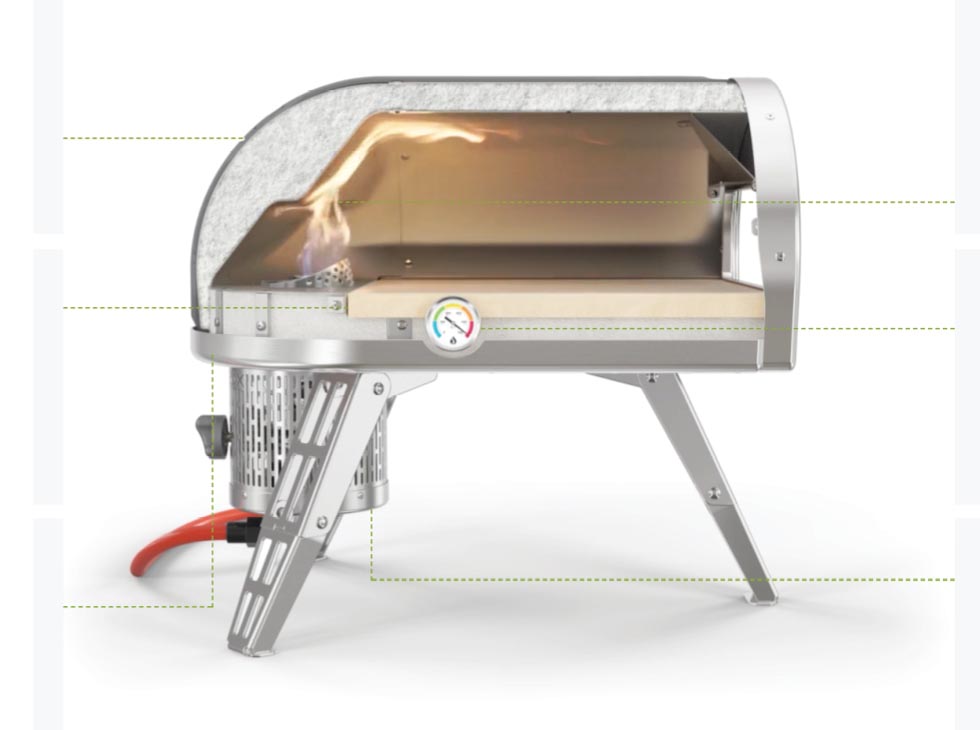 hobnobmag Roccbox Mini Pizza Oven