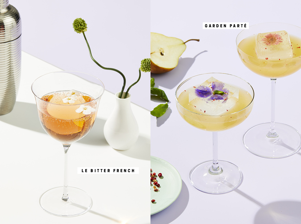 rosé wine cocktails