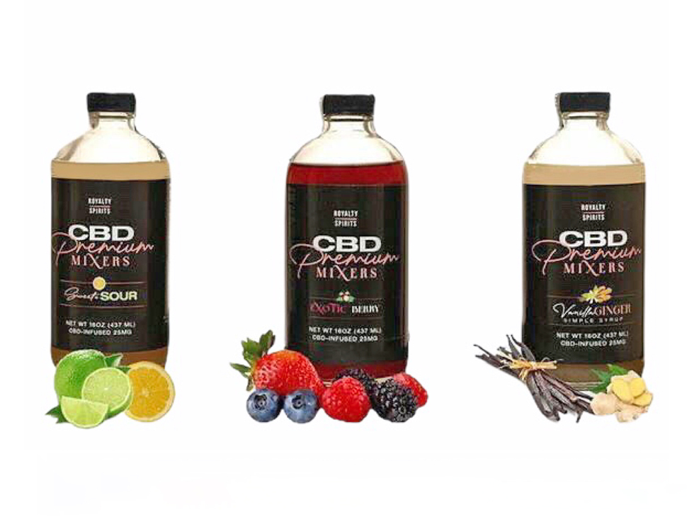 CBD-Infused Cocktail Mixers from Royalty Spirits