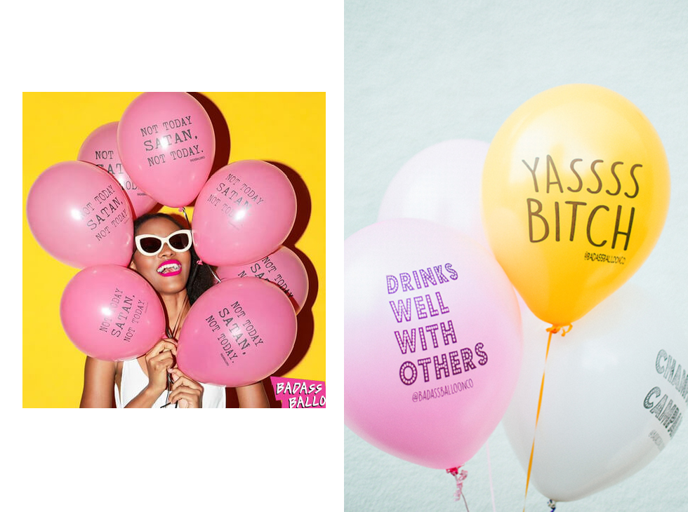 Funny Balloons for Adults by Badass Balloons