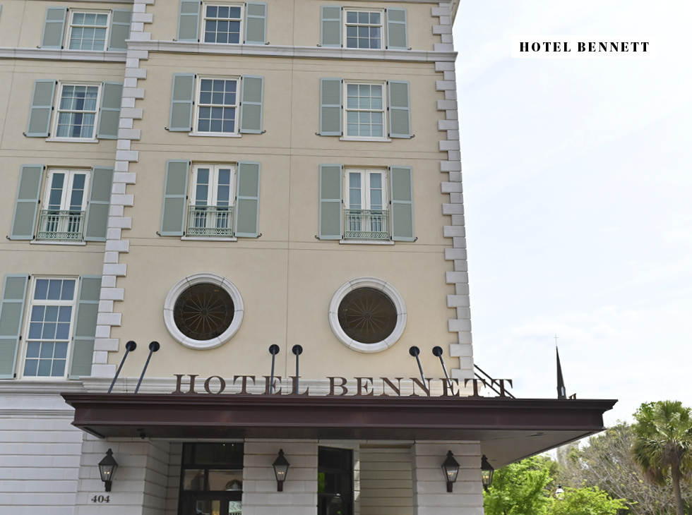 Charleston 2021 Dining Hotel Bennett