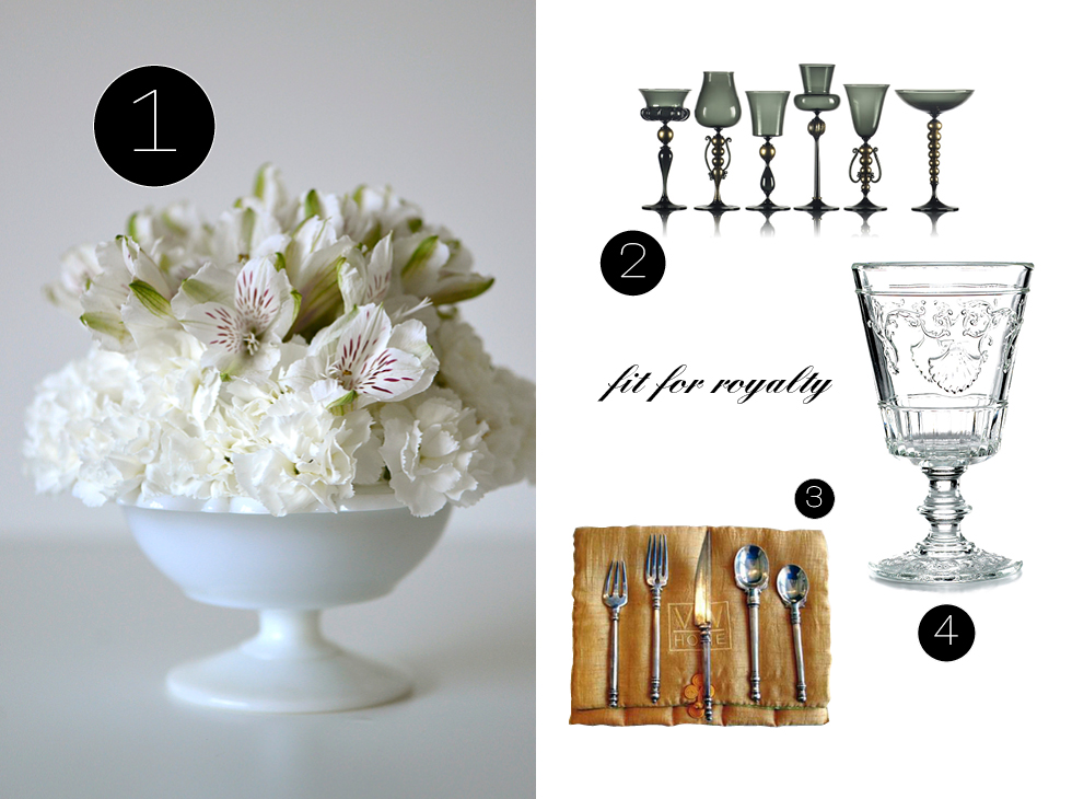 hobnobmag Antique Accents for a Formal Ball